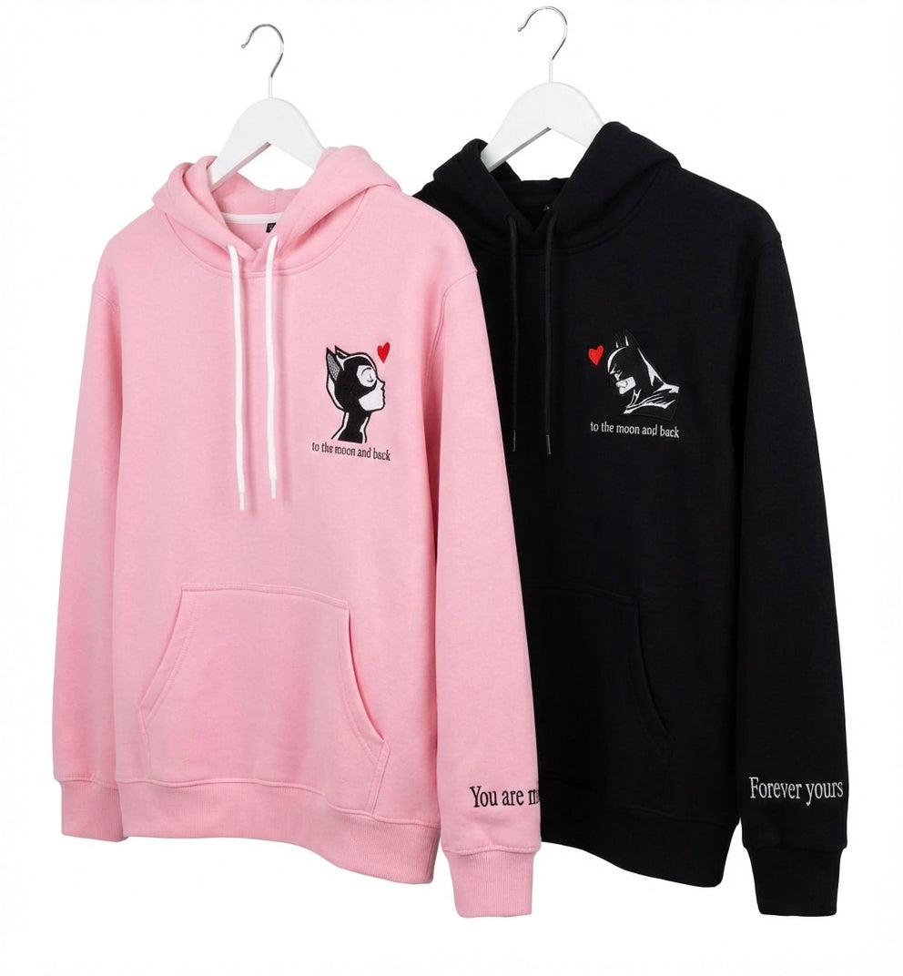 To the Moon and Back Hoodie 🌙 pink hoodie